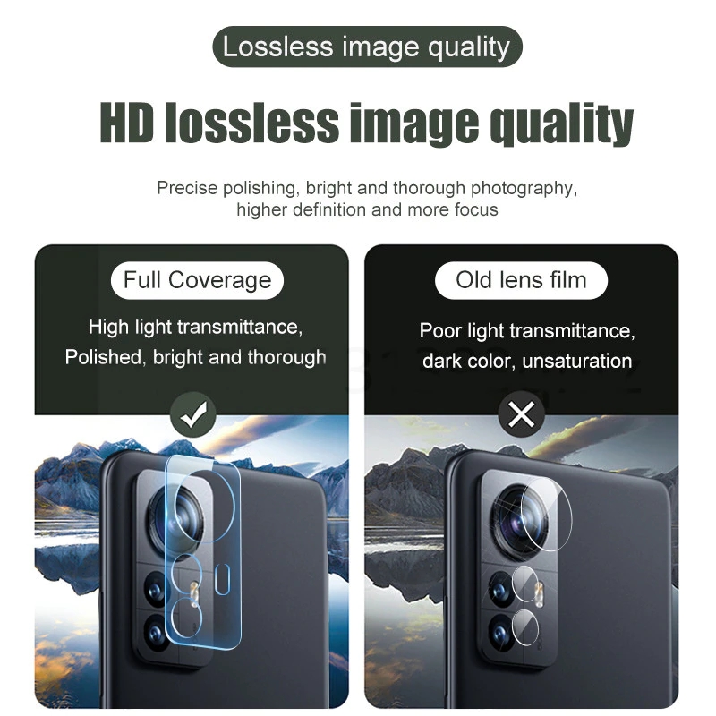 Schutzglas Für Xiaomi Mi 12 / 12X / 12 Pro Kamera Linse SchutzFolie Panzerfolie