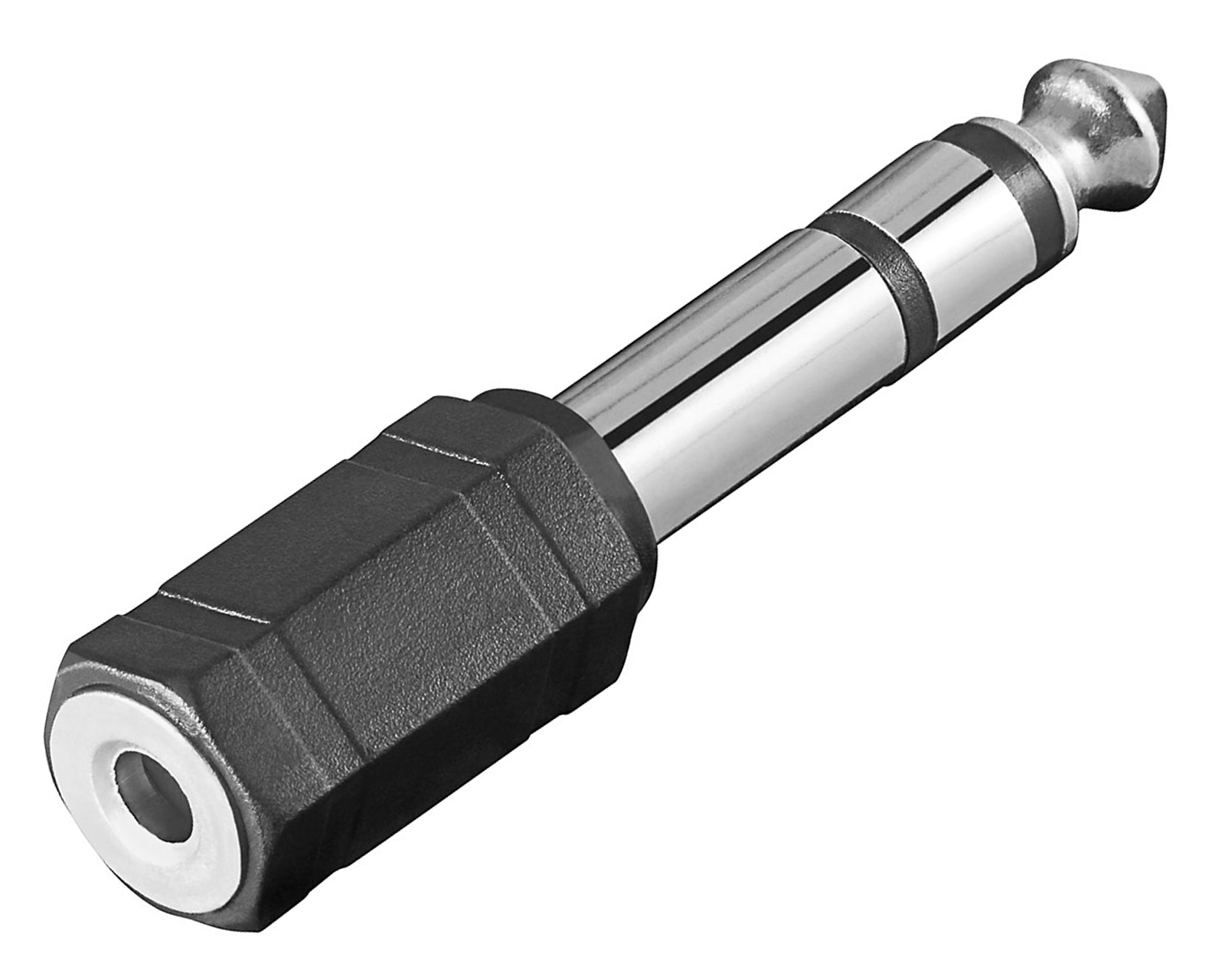 Goobay® Audio Adapter Stereo Klinke 6,35 mm Stecker auf 3,5 mm Kupplung