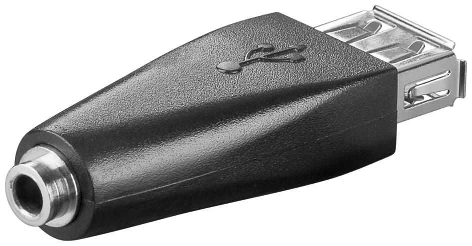 USB 2.0 Audio Adapter USB A-Buchse auf 3,5mm 3-Pin Klinken Kupplung