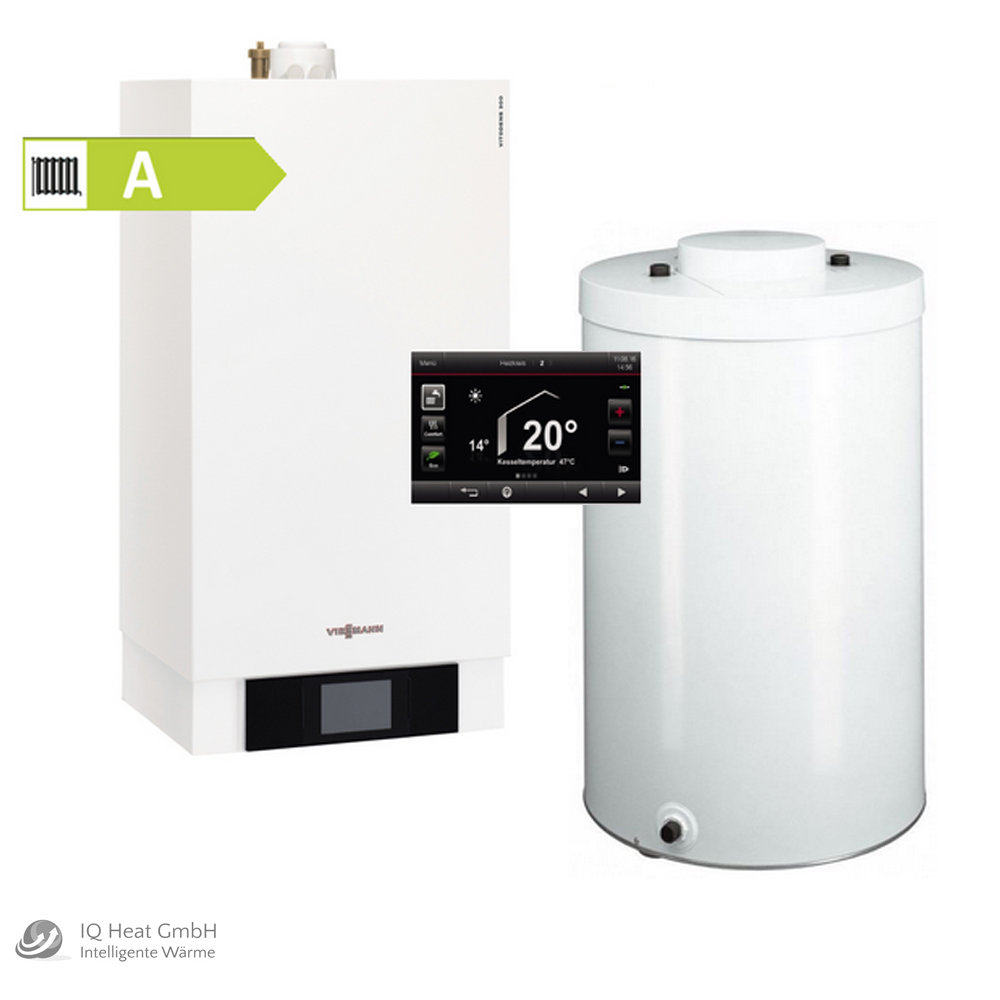 Viessmann Vitodens 300-W B3HF Gasbrennwertgerat Paket Vitocell 100-W ...?