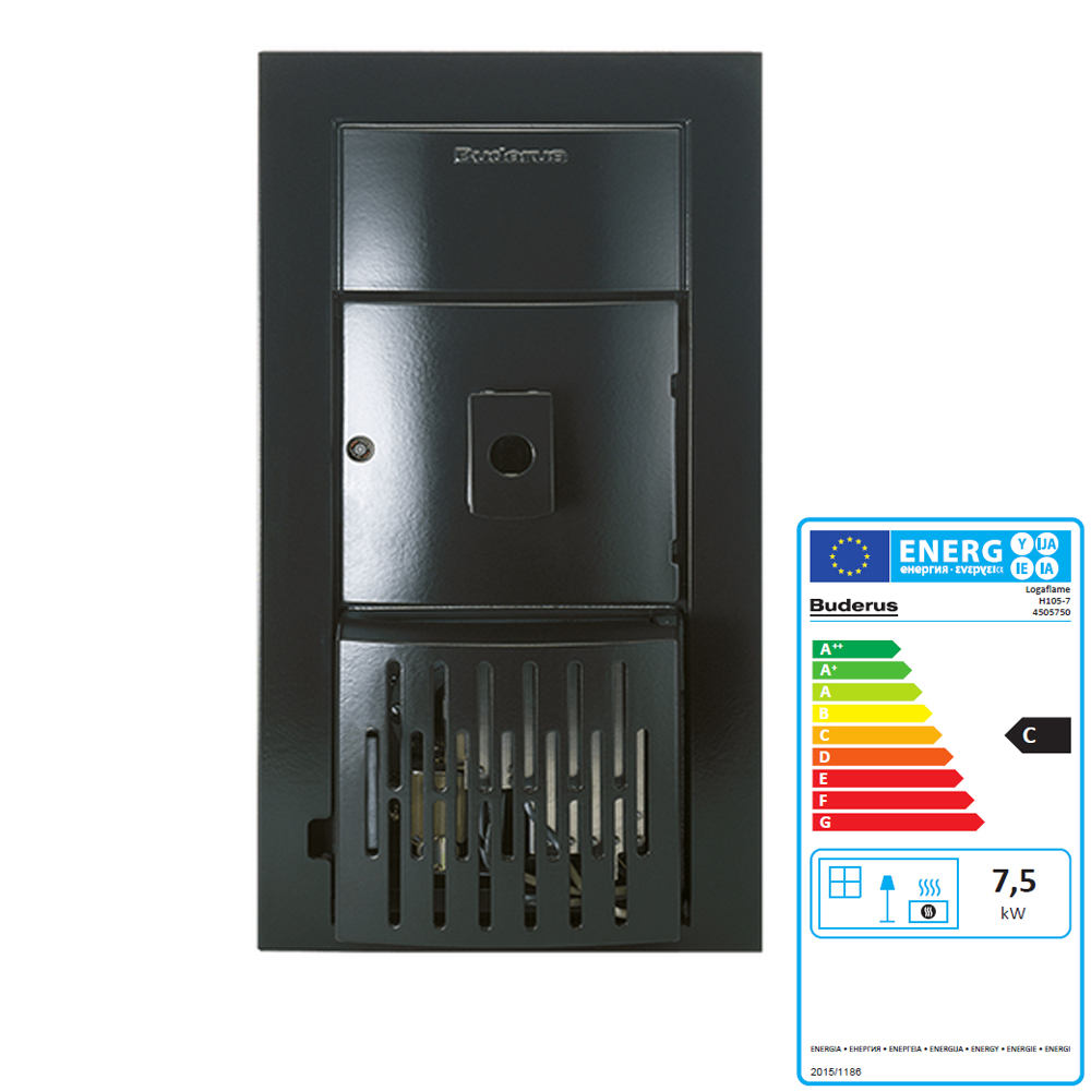 Details Zu Buderus H105 75 Kw öl Heizeinsatz Kachelofen Warmluftofen Kamineinsatz