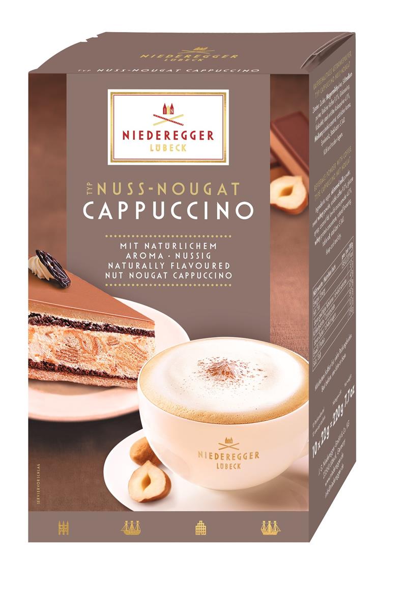 J. G. Niederegger Nuss - Nougat Cappuccino 1x220g 85032