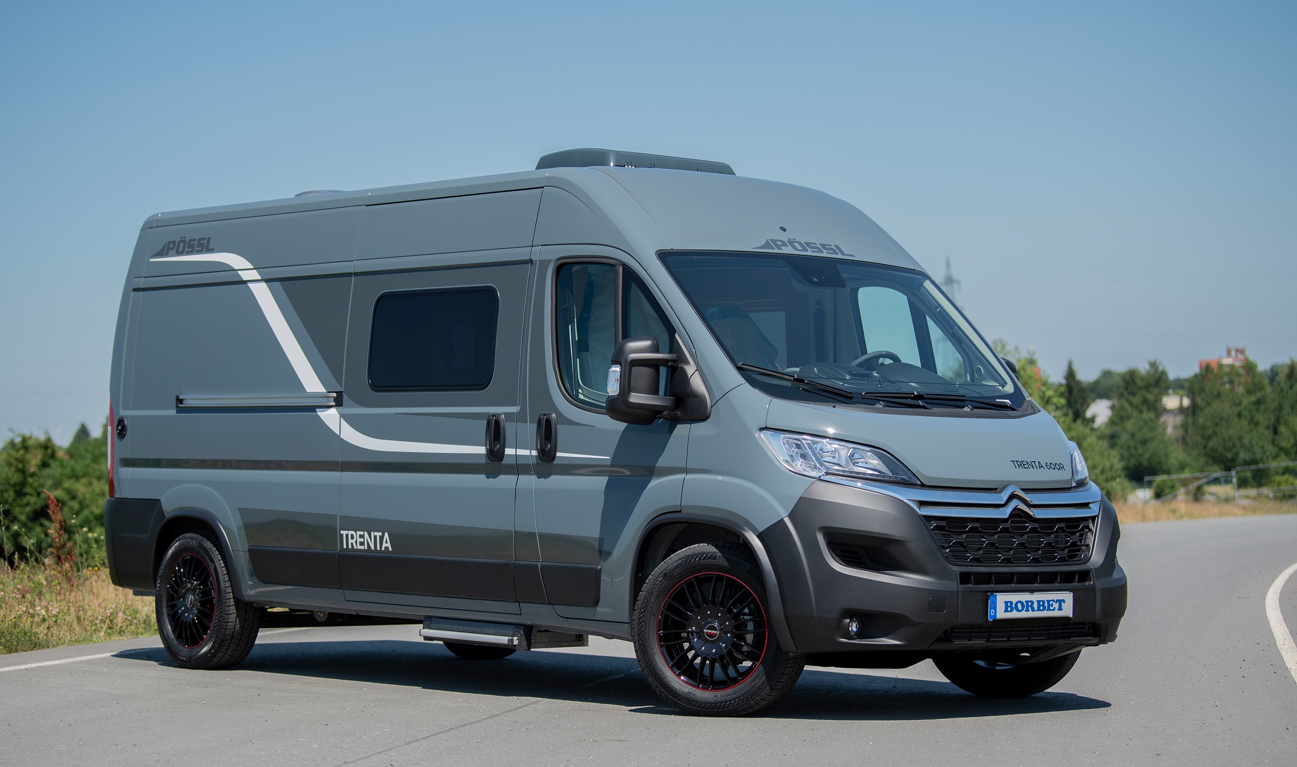 für Peugeot Boxer 250 Borbet Radlaufverbreiterung VA + HA Set Kotflügelverbreiterung