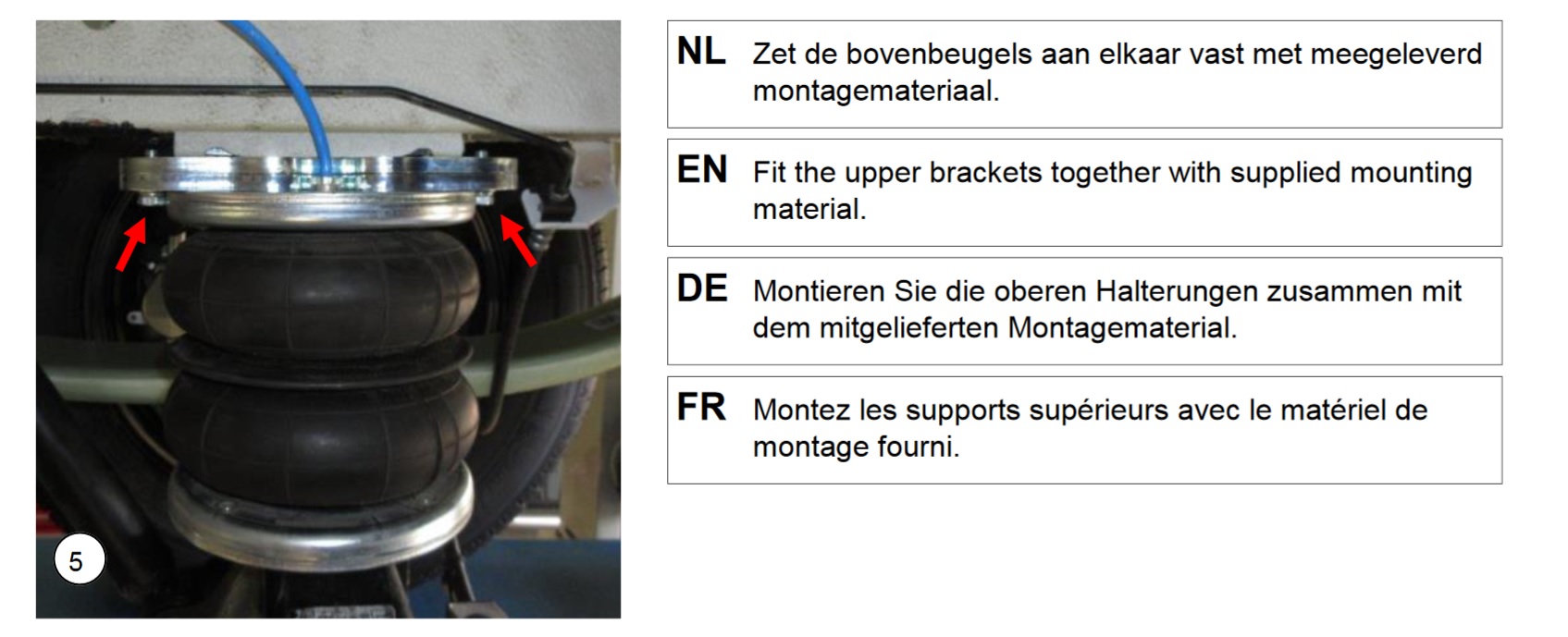 Luftfeder Hinterachse Links Für Mercedes C-Klasse W205 & E-Klasse S213