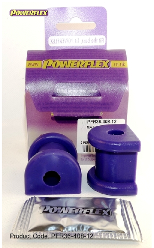Powerflex PU Buchsen Mazda MX5 III NC Stabilisator Lager 12mm HA