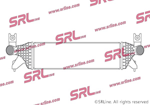 SRLine Ladeluftkühler für Suzuki SX4 S-Cross JY Vitara LY 15- Neu
