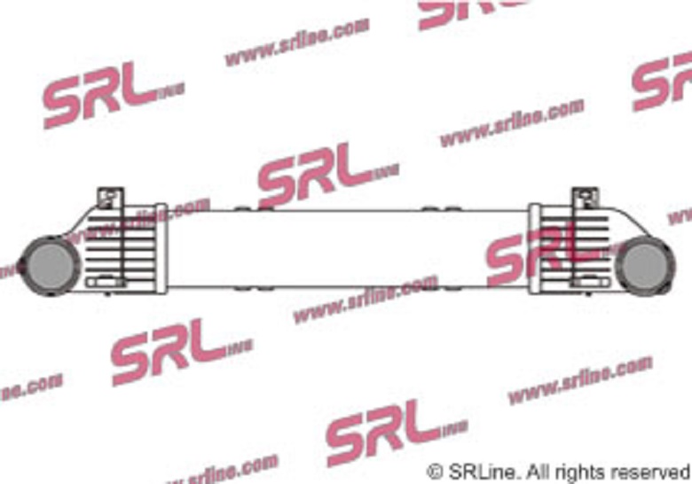 SRLine Ladeluftkühler für Mercedes S-Klasse W220 S320 CDI Neu