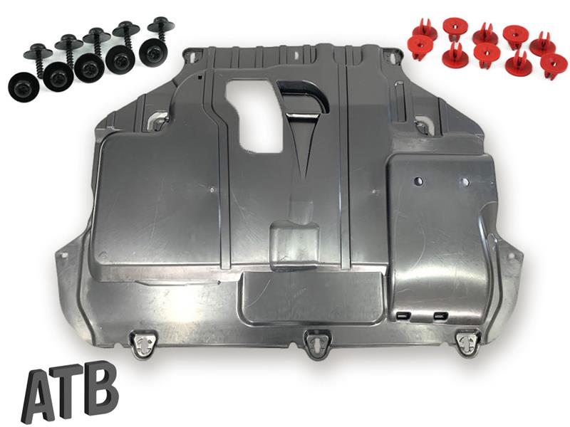 PP/PPE Unterfahrschutz Motorschutz Einbausatz Clips für Ford Focus III C-Max