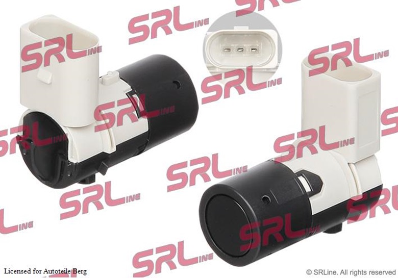 SRLine 2 Stück Parksensor PDC Einparkhilfe für Audi A4 A6 A8 Skoda Octavia VW T5