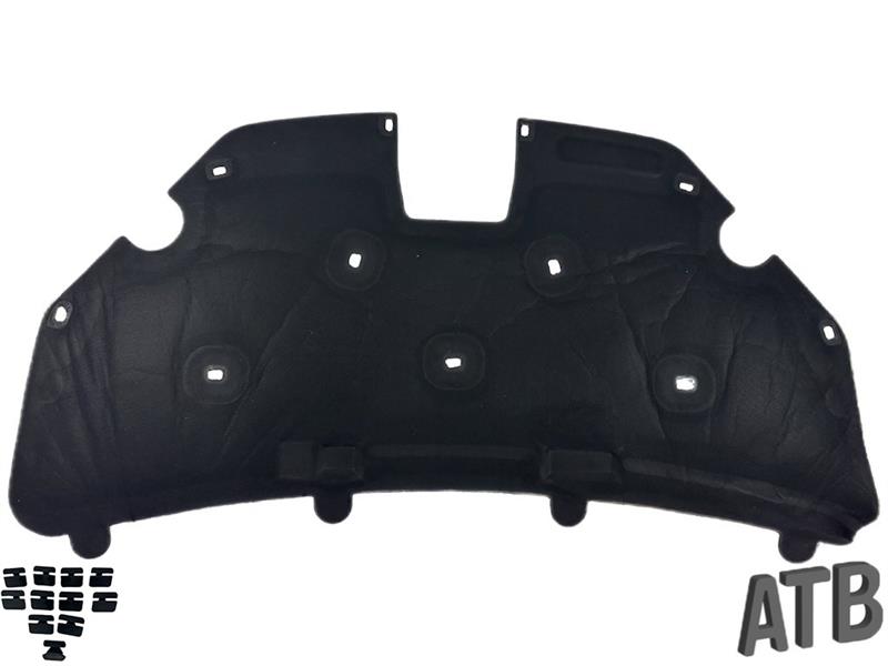 Dämmmatte Dämmung Motorhaube mit Befestigung vorne für Ford Focus II Neu