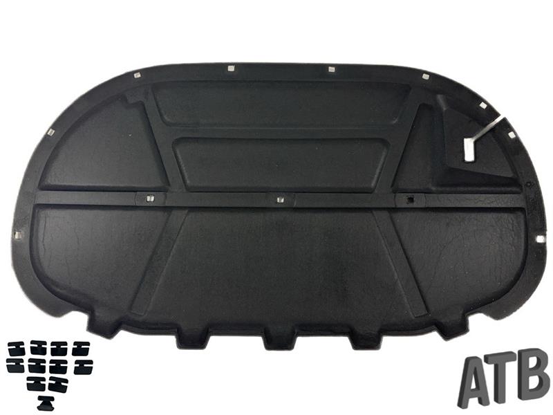 Dämmmatte Dämmung Motorhaube mit Befestigung vorne für VW Passat B8 Neu