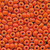 Pony Beads 4 mm 10 g  orange opak Indianerperlen