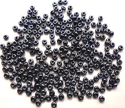 20 g Rocaille Perlen 2 mm gunmetall Indianerperlen zum Sticken