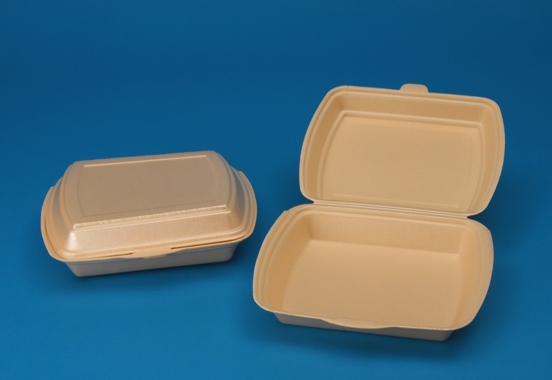 250 Menüschalen beige ungeteilt 240x195x72mm Euroline Spezial  *Restbestand*