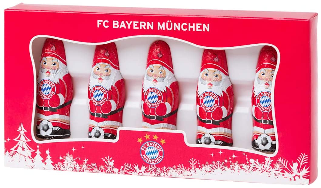 Schokoladen Weihnachtsmann Nikolaus 1 Fussball Bundesliga Weihnachten Bayern 5 X Ebay