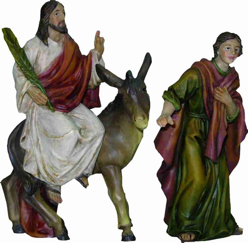Passionsfiguren Passion Der Einzug Jesus Figuren Größe ca. 5cm