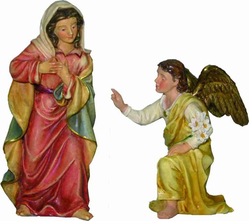 Passionsfiguren Kreuzweg Maria Verkündigung Figuren Größe ca.5cm