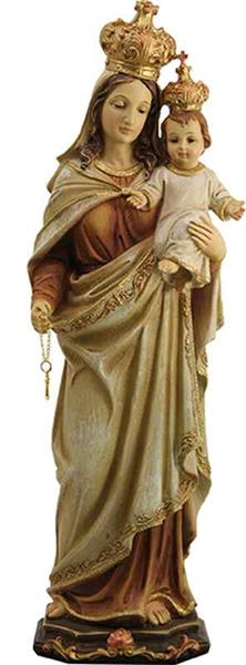 HOLY FIGURE HOLY Mary Madonna in Brown Height approx 20cm £14.34 ...