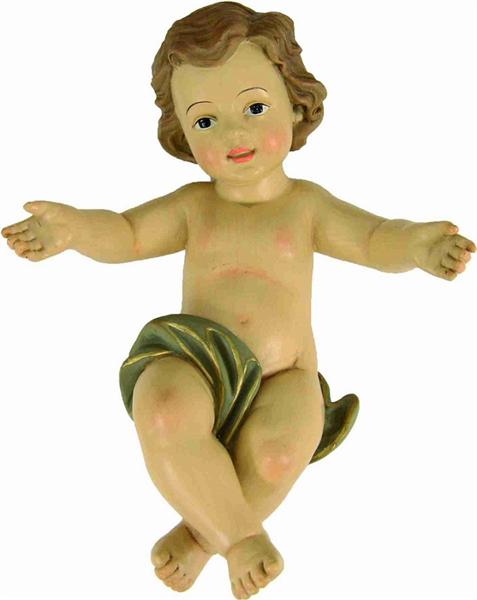 Krippenfigur Christkind Jesuskind mit Windel Größe ca. 8,4 cm 