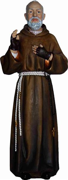 Heiligenfigur Schutzpatron Mönch Heiliger Pater Pio 