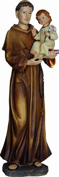 Heiligenfigur Schutzpatron der Familie Heiliger Antonius mit Kind 