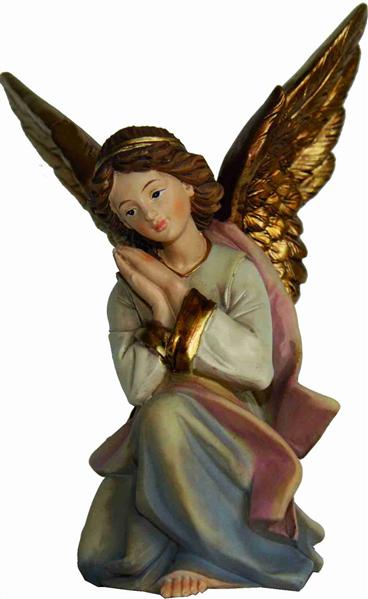 Krippen Markus Krippenfiguren Engel kniend in Größe ca.7cm