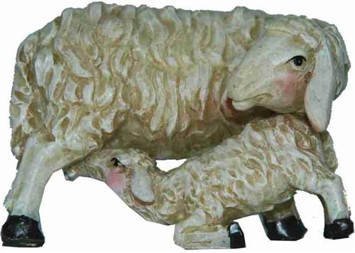 Mutterschaf mit Lamm