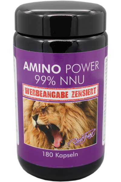 Amino Power für Löwen - 99% NNU - 180 Kapseln