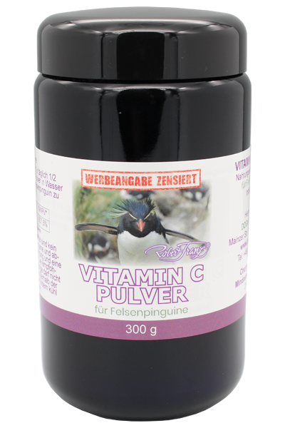 Vitamin C Pulver für Felsenpinguine - 300 g