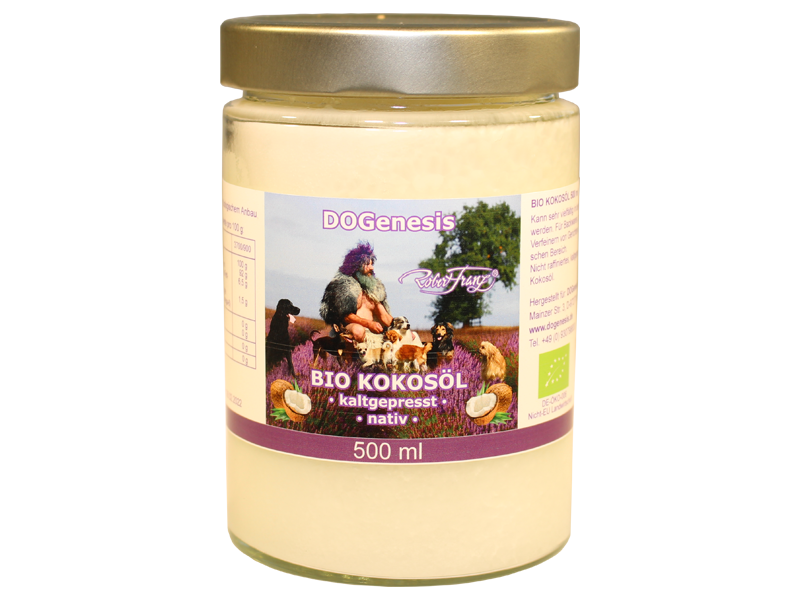 Bio Kokosöl - Kaltgepresst - Nativ- 500 ml