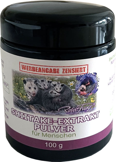 Shiitake - Extrakt Pulver