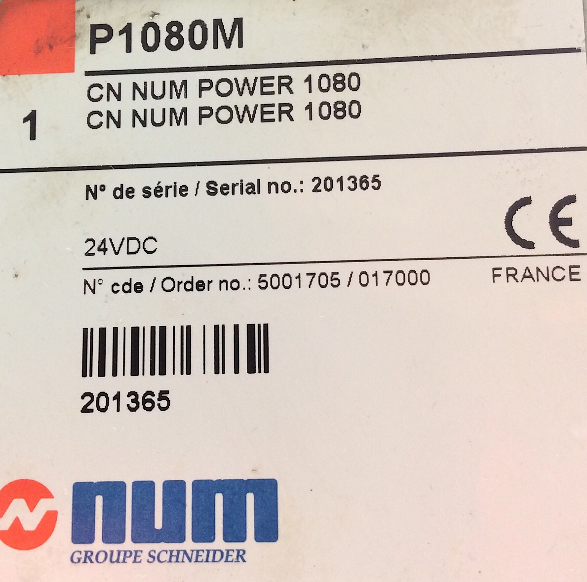 CN NUM Power 1080 Kompakte CNC Steuerung