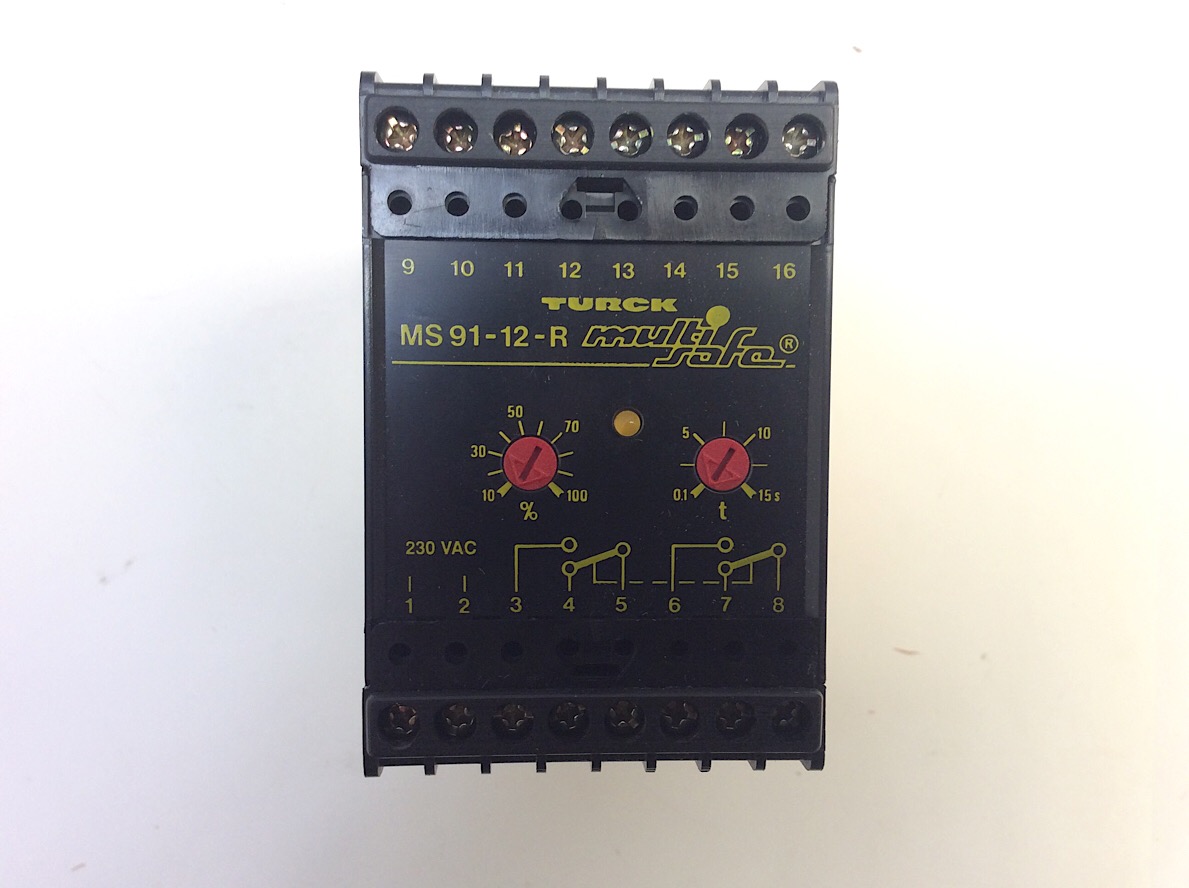 SET 2x Turck multisafe Niveauwächter MS91-12-R in OVP 190...250V AC