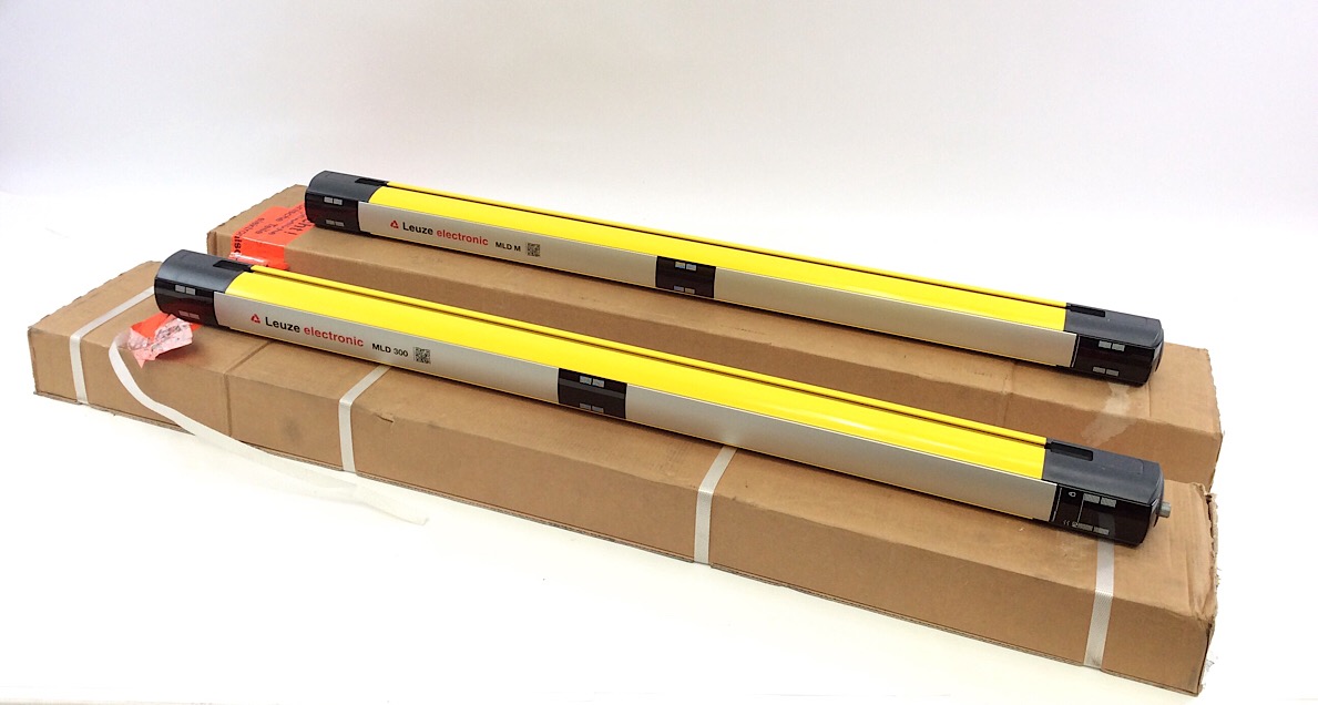 1x Leuze Electronic MLD 310-RT3 Light Grid 1x MLD-M003 Umlenkspiegel