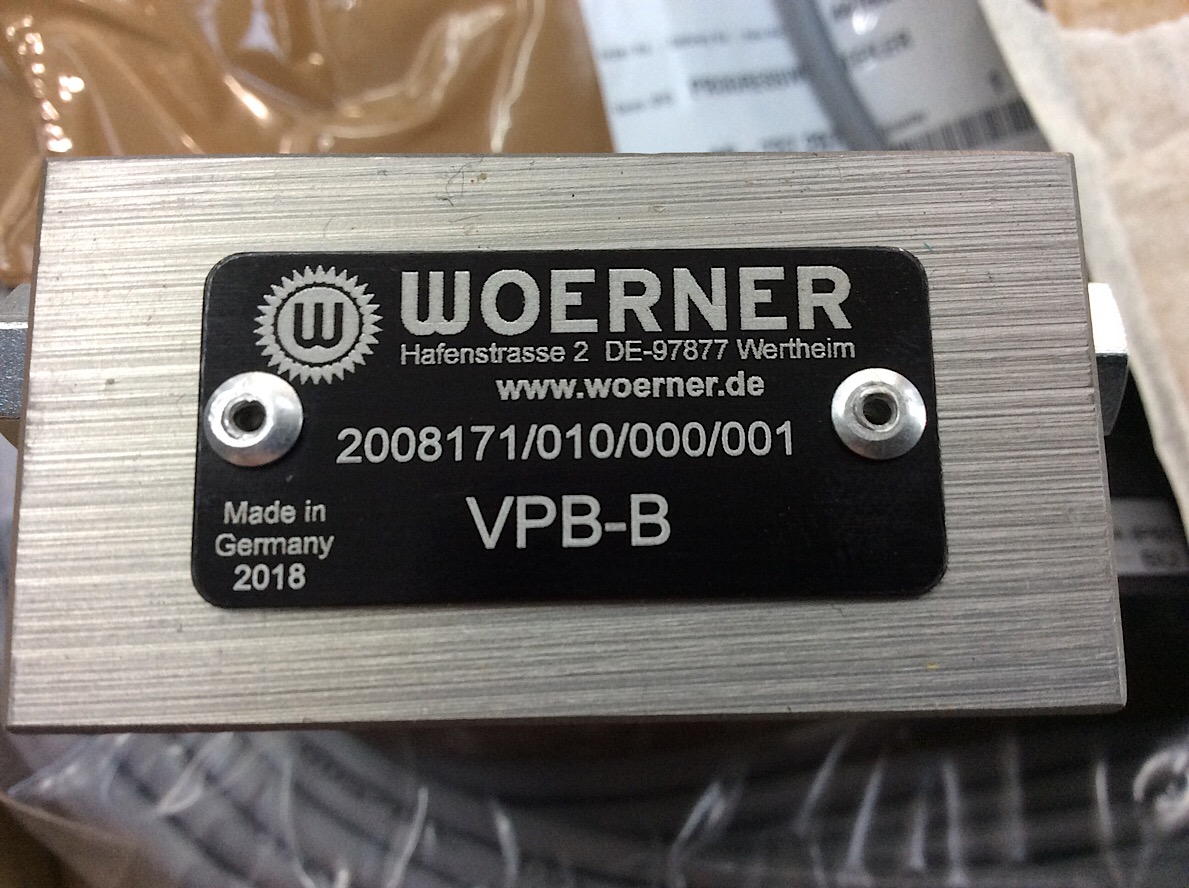 Woerner VPB-B Progressivverteiler In Blockbauweise