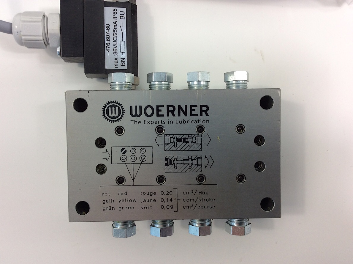 Woerner VPB-B Progressivverteiler In Blockbauweise