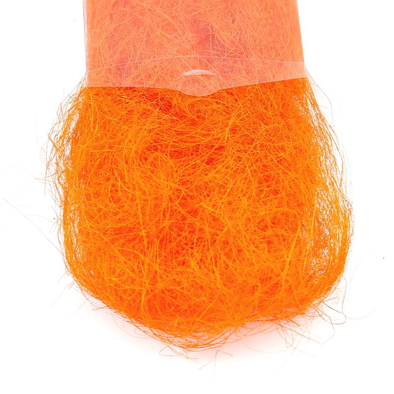 Sisalgras in Box 30gr. diverse Farben, Sisalwolle, Flachshaar *** 136 orange