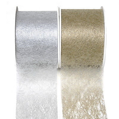 Vlies Band, Tischband in gold, 60mm/ 20 Meter/ TOP Preis !!!