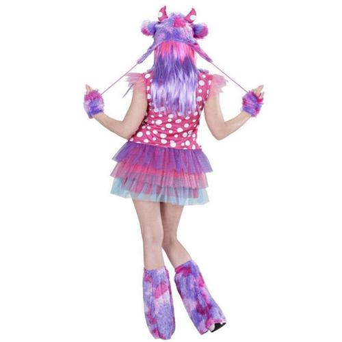 SPACE MONSTER GIRL Damen Kostüm Pink Kuh Clown Tierwelt Gr: S, M, L | eBay