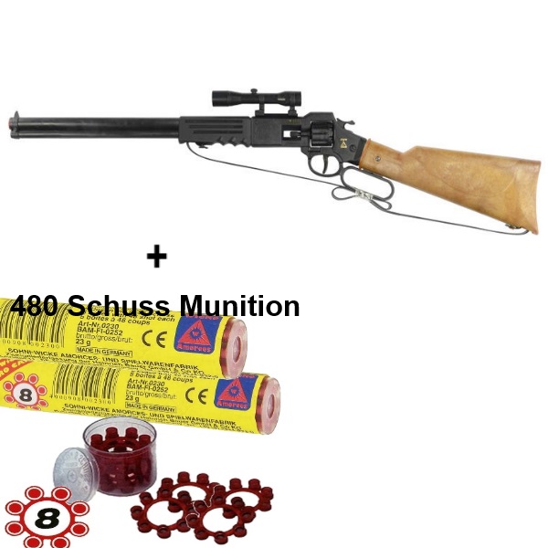 ARIZONA Western Gewehr 8 Schuss Ring Munition Kinder Spielzeug Cowboy Indianer eBay ARIZONA Western Gewehr 8 Schuss Ring Munition Kinder Spielzeug Cowboy Indianer eBay
