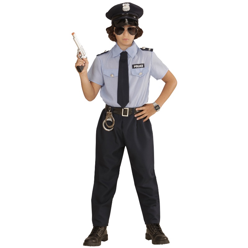 Polizist Kinder Kostüm Polizeikostüm Police Polizei Gendarm Kinderkostüm