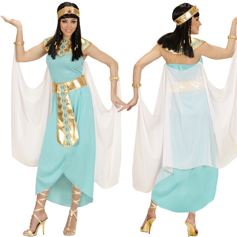 Pharaonin Cleopatra Ägyptische Königin Damen Kostüm Neu Karneval Fasching S Xl Ebay