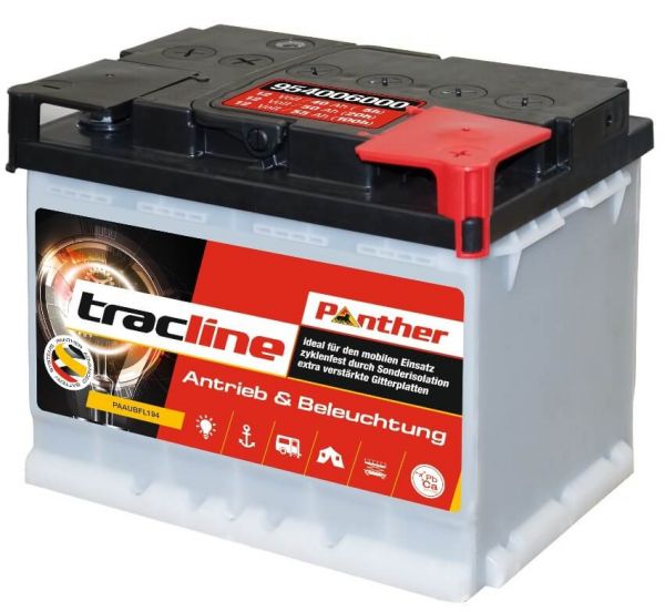 Autobatterie Panther ASIA +30% 06 12V 70A 550A - Pluspol links