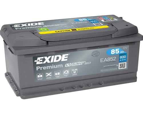 Autobatterie Exide EA 852 Carbon Boost 12V 85Ah 800A