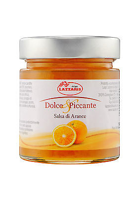 Orangensenf 250g Orangen Sauce Salsa di Arance von Lazzaris