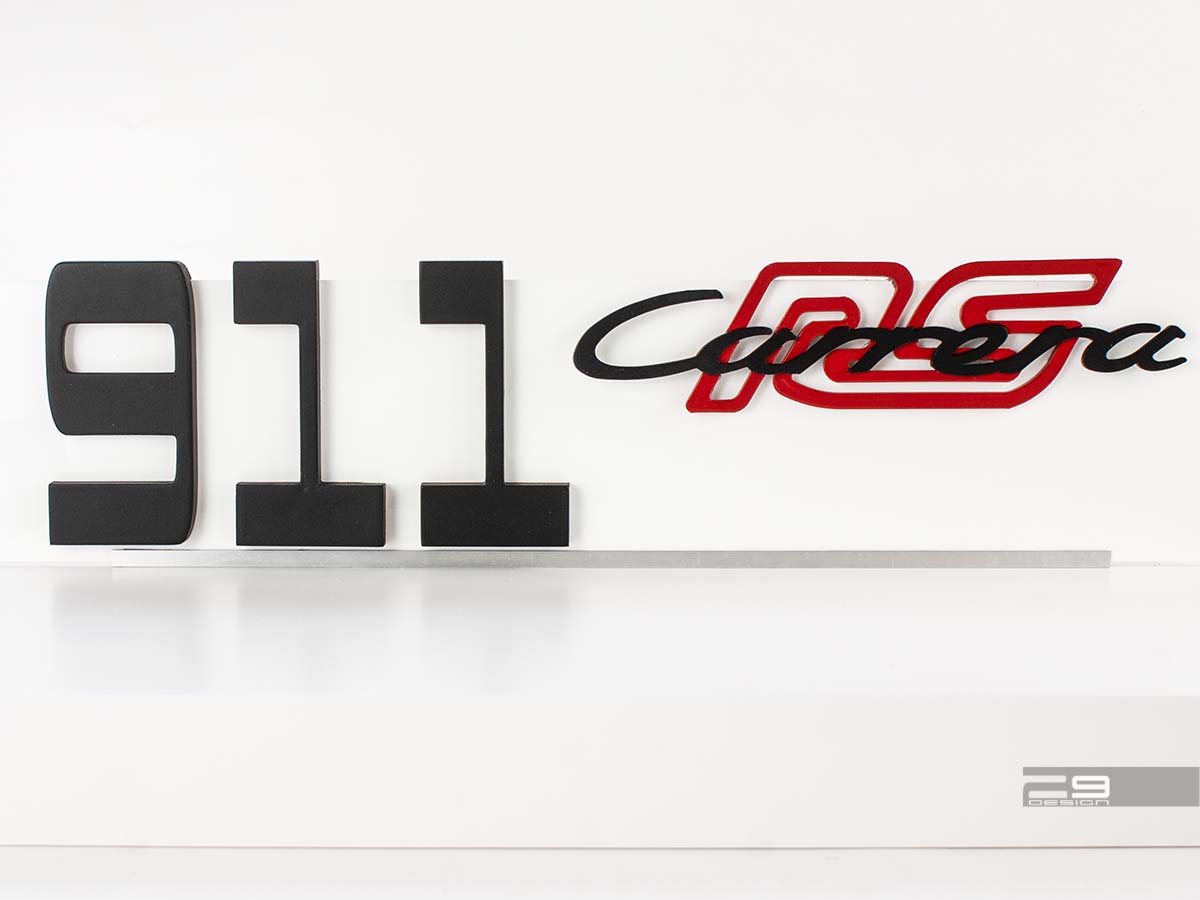 29-design: Porsche 911 Carrera RS Display 1:12 / 1:1