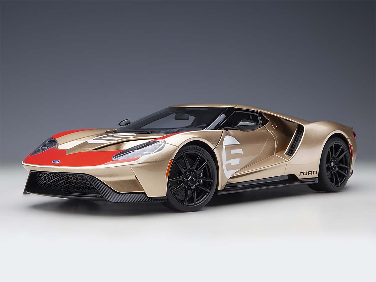 AUTOart Ford GT 2022 64 Prototype Heritage Edition 2022 Gold 1:18 72928