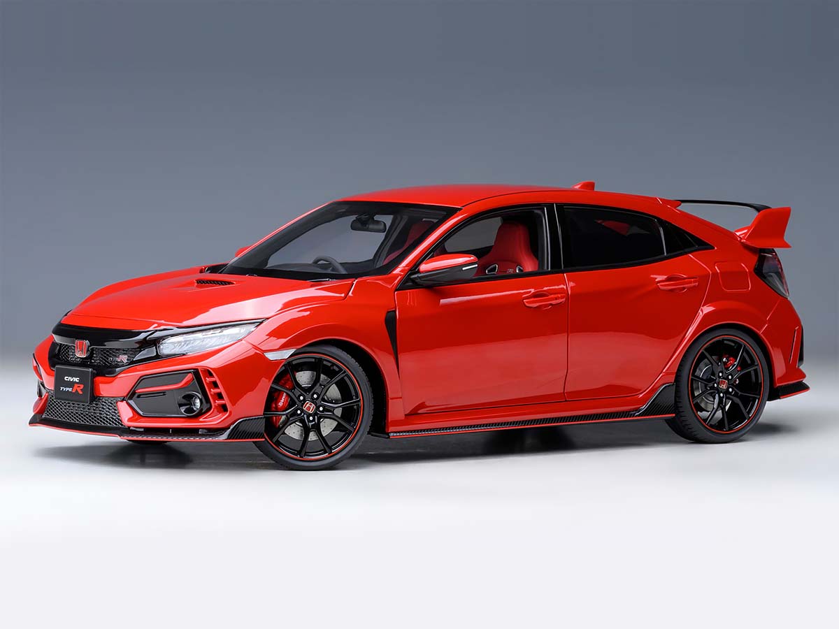 AUTOart Honda Civic Type R (FK8) 2021 Flame Red 1:18 73223