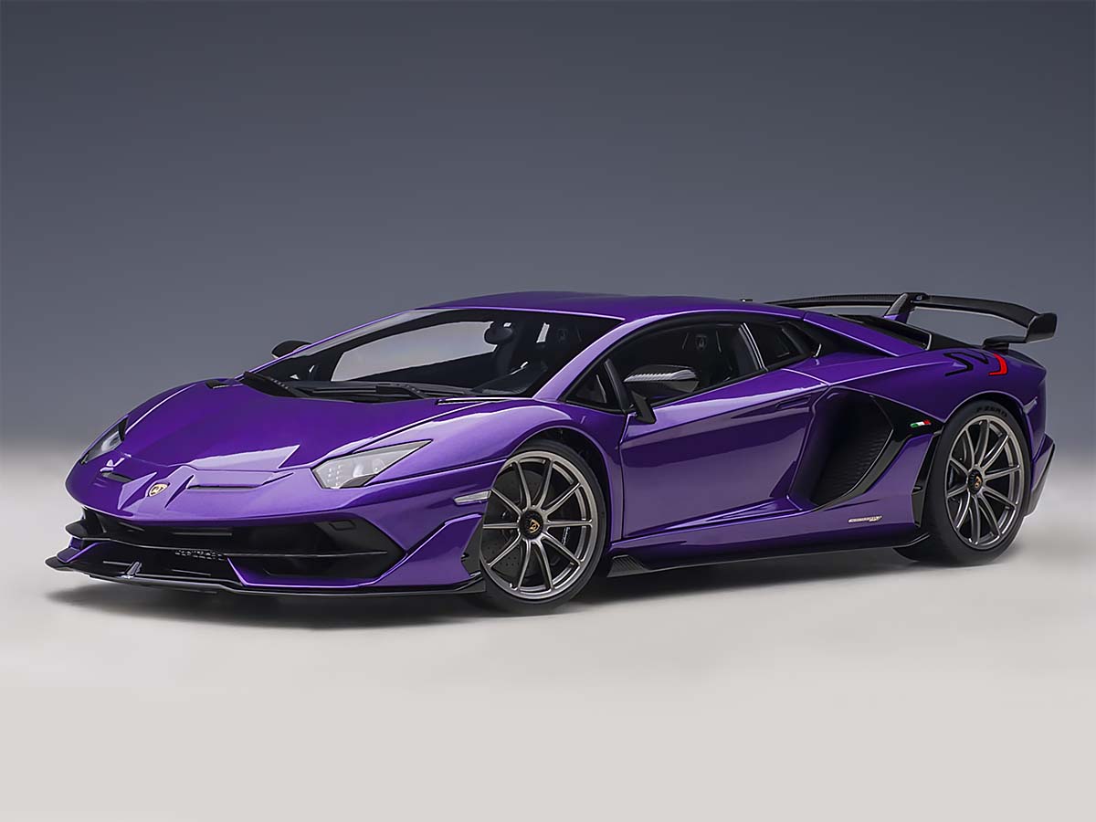 AUTOart Lamborghini Aventador SVJ 2019 Viola Pasifea/Pearl Purple 1:18 79179