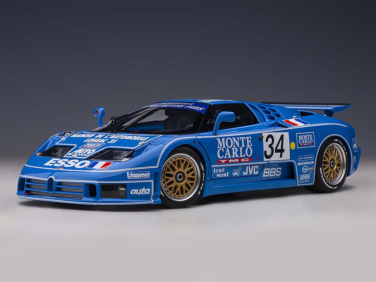 AUTOart Bugatti EB 110 Le Mans 1994 #34 1:18 89417